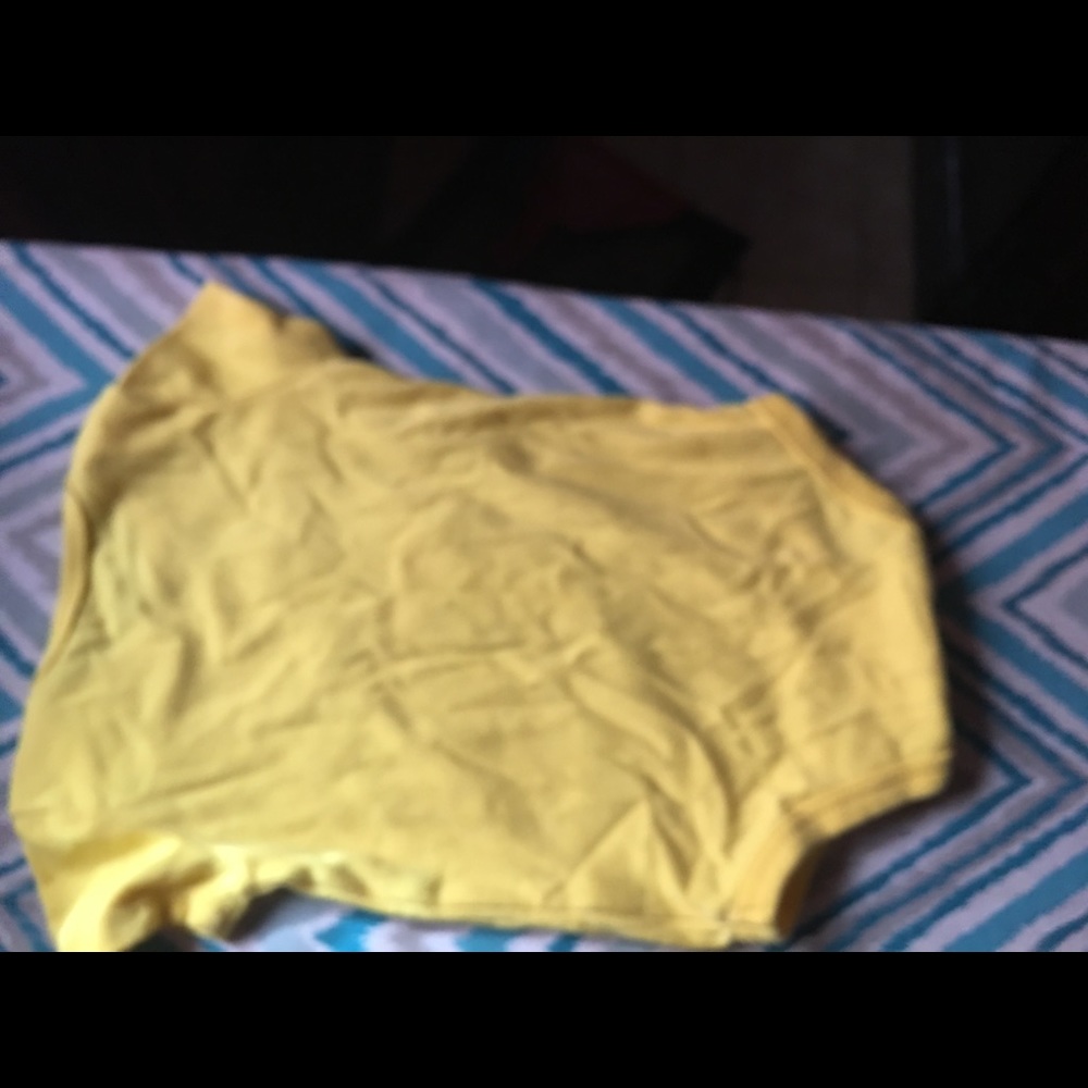 Kid gets onesies